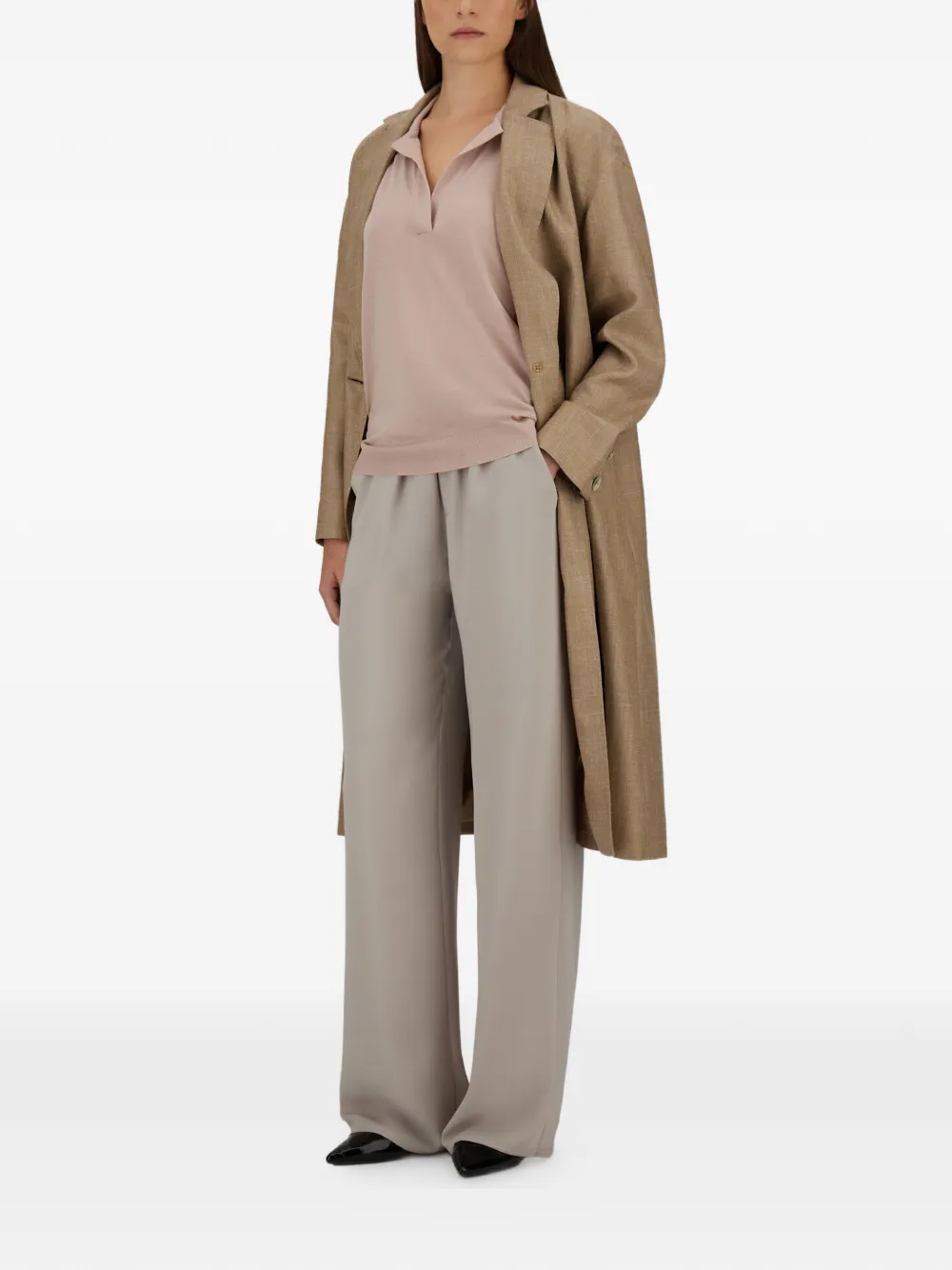 Herno Jas met ceintuur Beige
