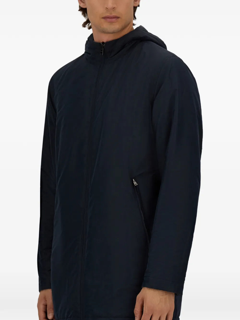 Herno Omkeerbare parka Blauw