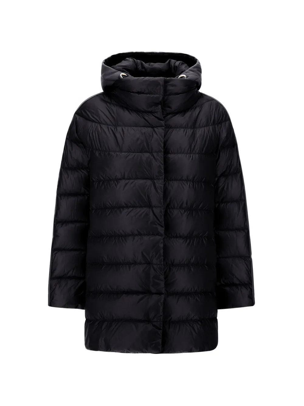 Herno ultralight hooded quilted jacket - Nero