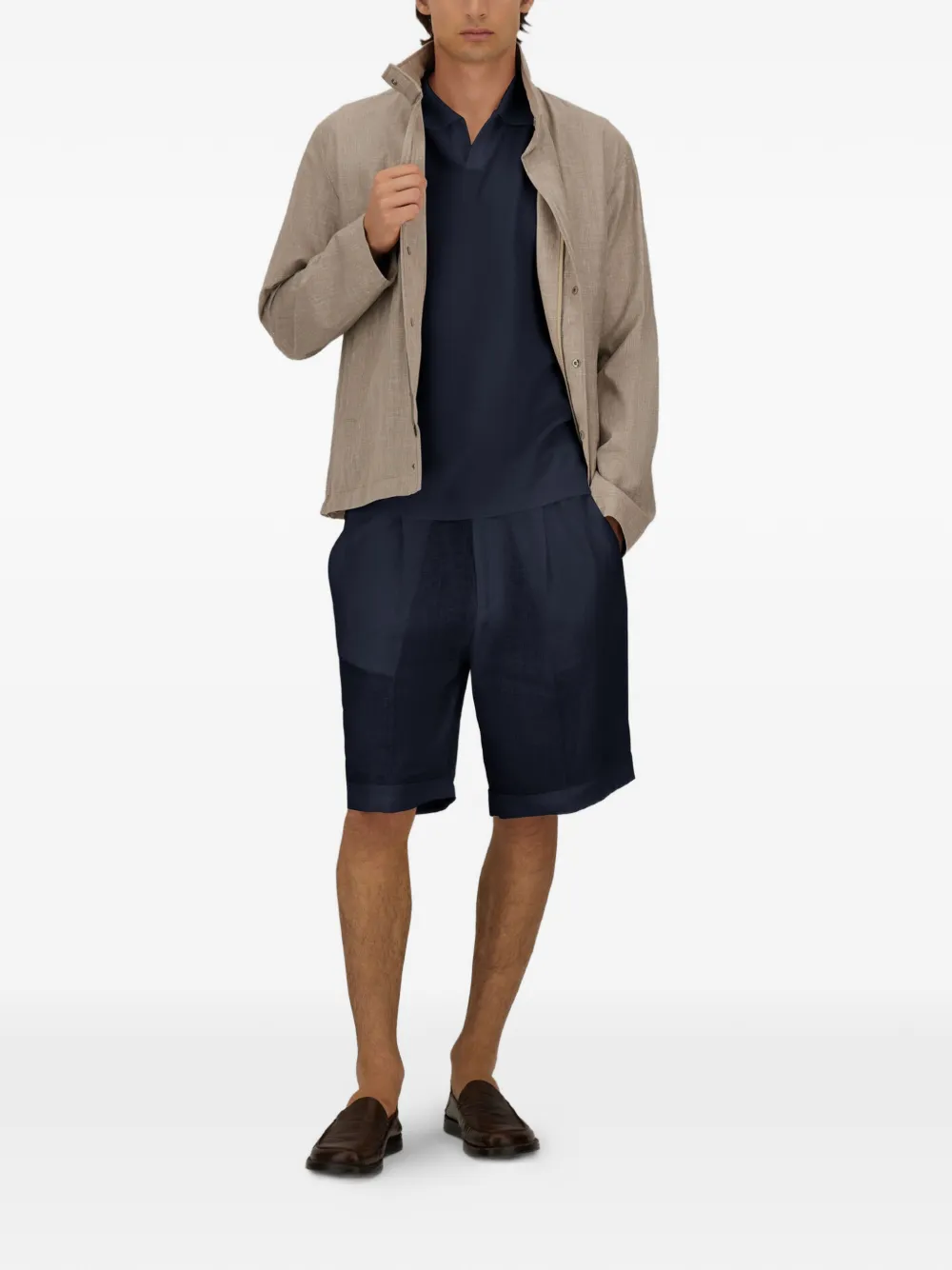Herno T-shirt met korte mouwen Blauw