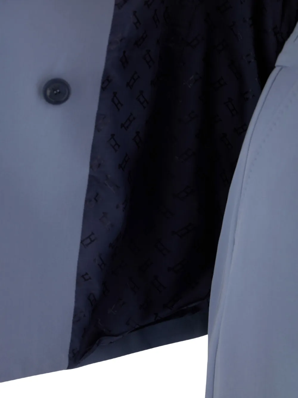 Herno Flawless blazer met dubbele rij knopen Blauw