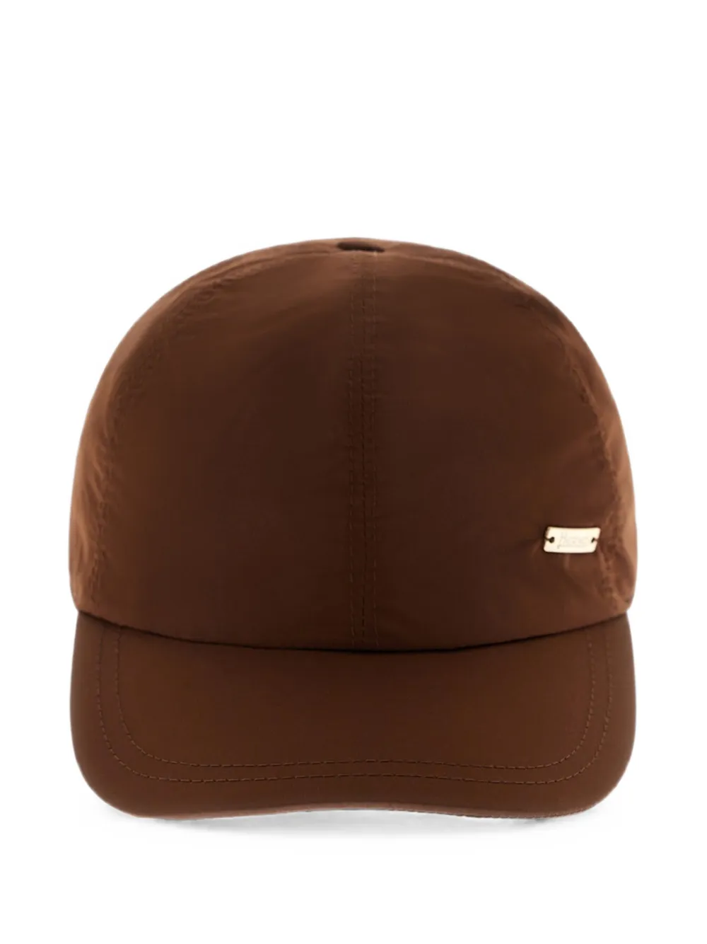 Herno bow-detail baseball cap - Marrone