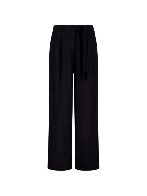 Herno textured-finish trousers