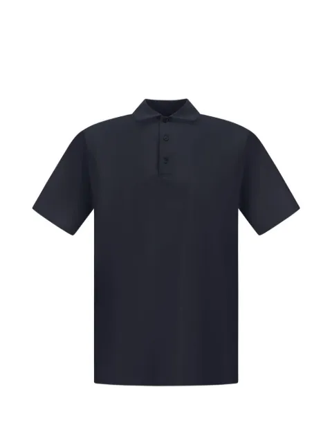 Herno buttoned short-sleeved polo shirt