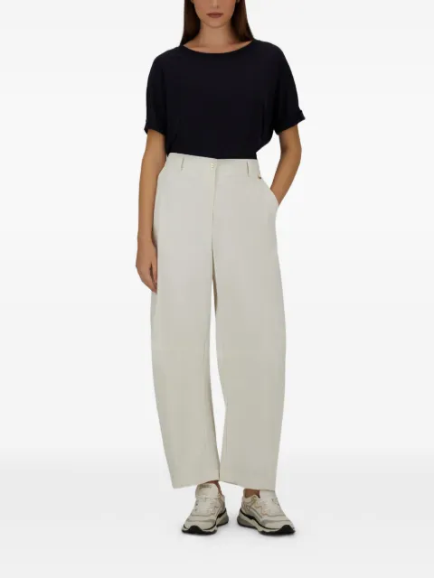 Herno barrel-leg trousers