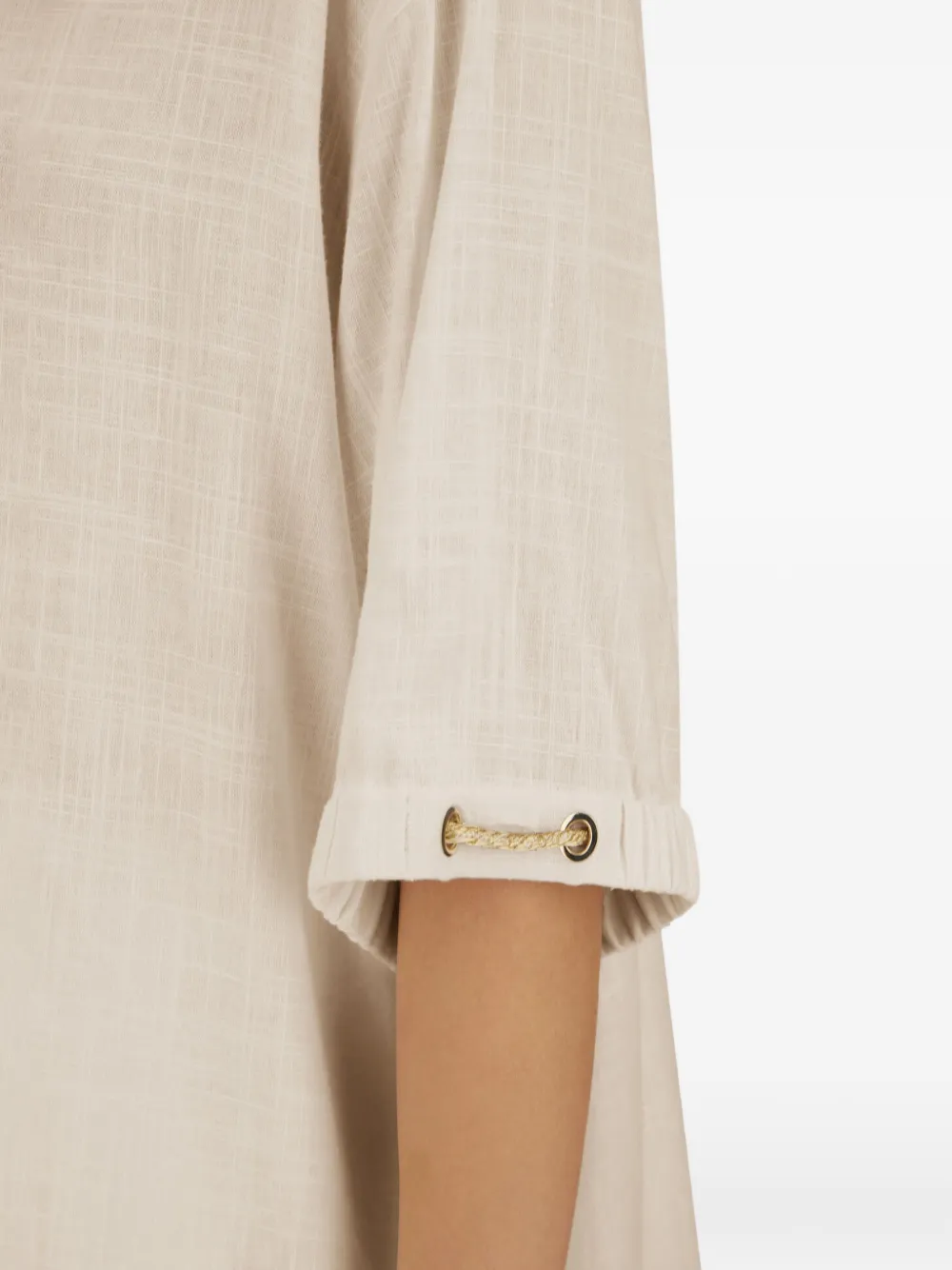 Herno Overhemd met ringlets Beige