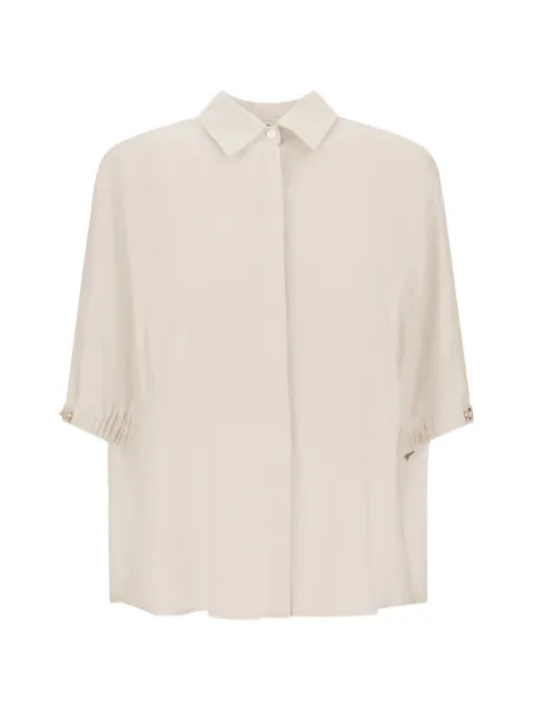 Herno eyelet-detail shirt