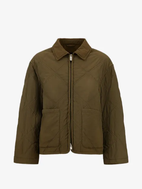 Laminar quilted padded jacket