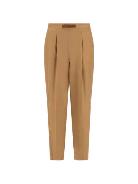 Herno pleat-detail trousers