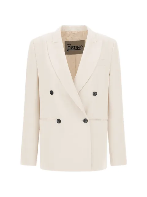 Herno double-breasted peak lapels blazer