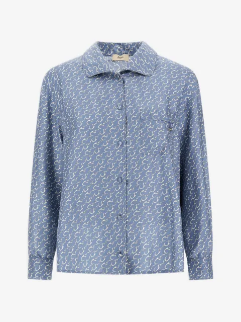 Herno printed silk shirt