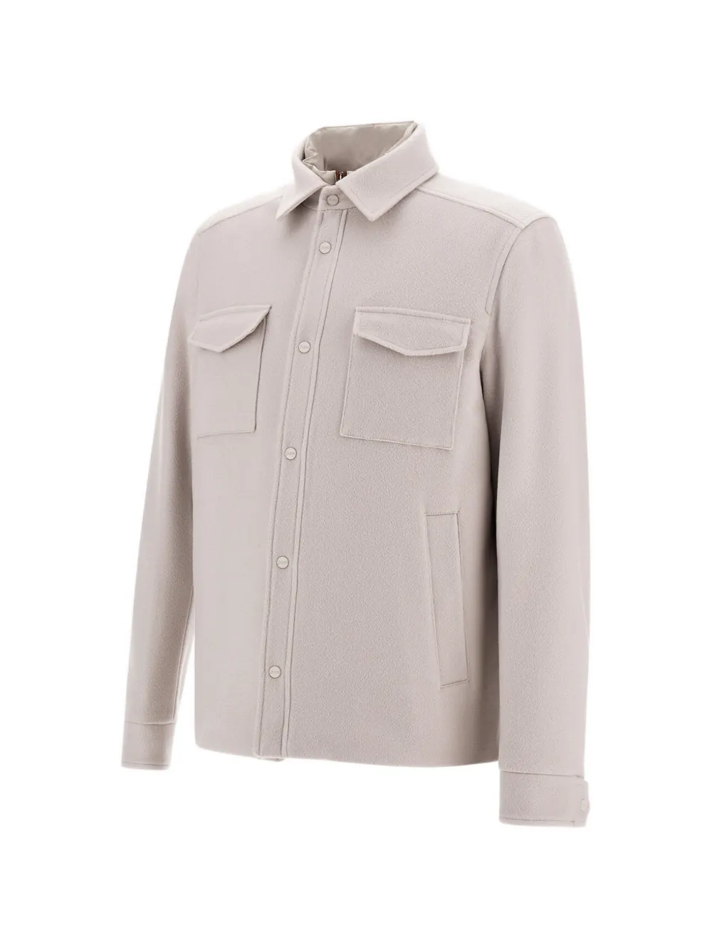 Herno Kasjmier shirtjack Beige