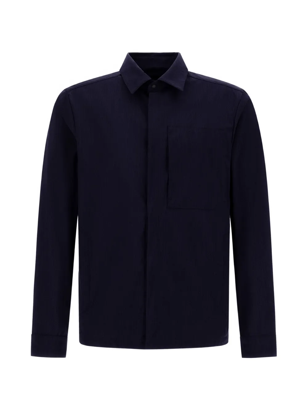 Herno long-sleeved shirt jacket - Blu