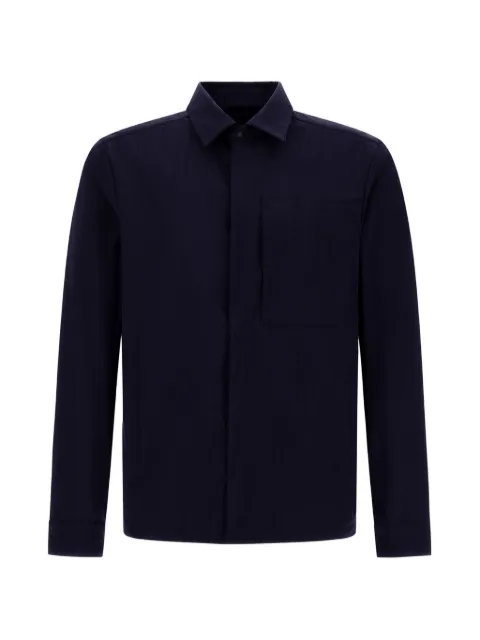Herno long-sleeved shirt jacket 