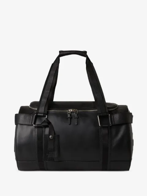 The North Face Base Camp leather duffle bag