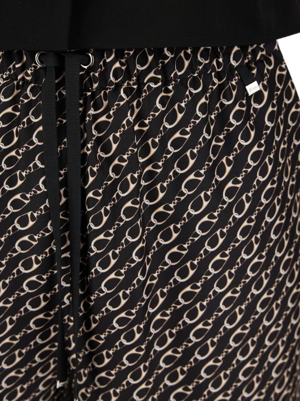 Herno graphic-print trousers Zwart