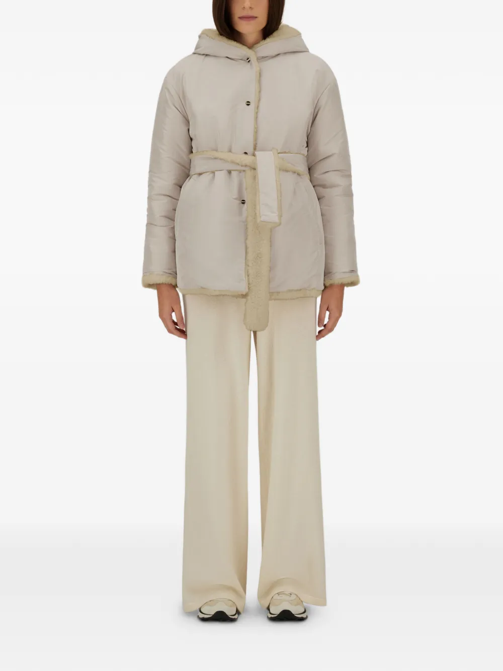  Herno Parka Reversible Con Capucha - Neutro 