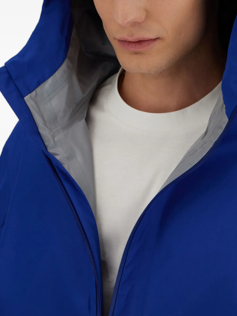 Laminar Jack met capuchon Blauw