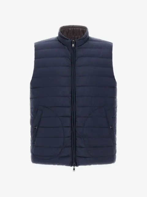 Herno reversible quilted down gilet