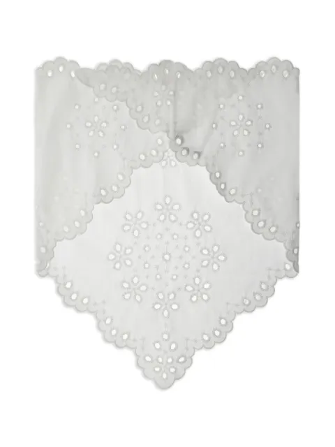 Herno Broderie anglaise sjaal