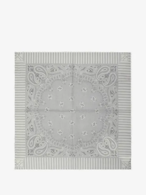 Herno Cachecol com estampa paisley