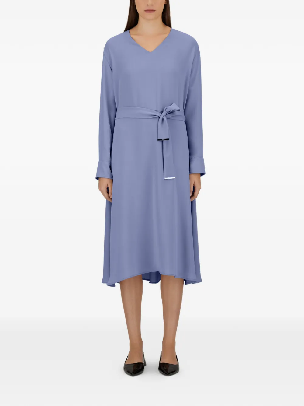 Herno Jurk met V-hals Blauw