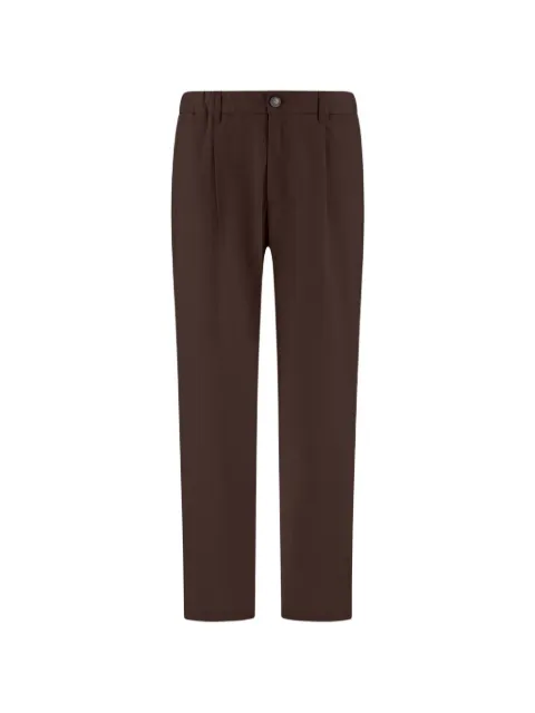 Herno pleat-detail trousers