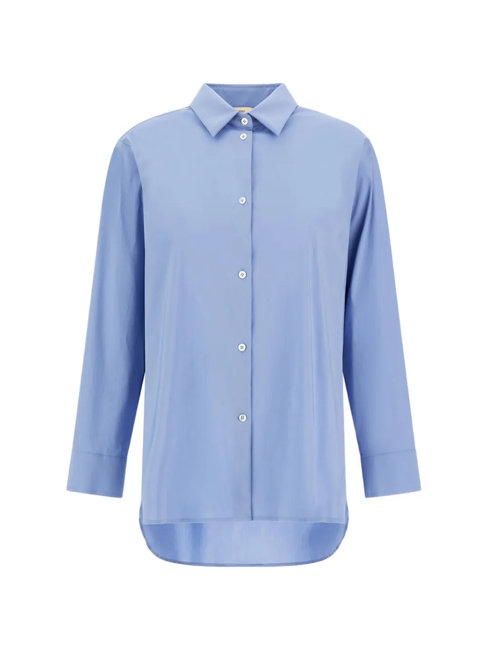 Herno long-sleeved poplin shirt - Blu