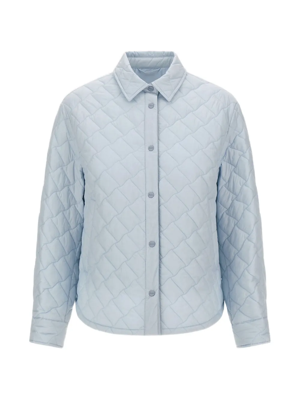 Herno diamond quilted shirt - Blu