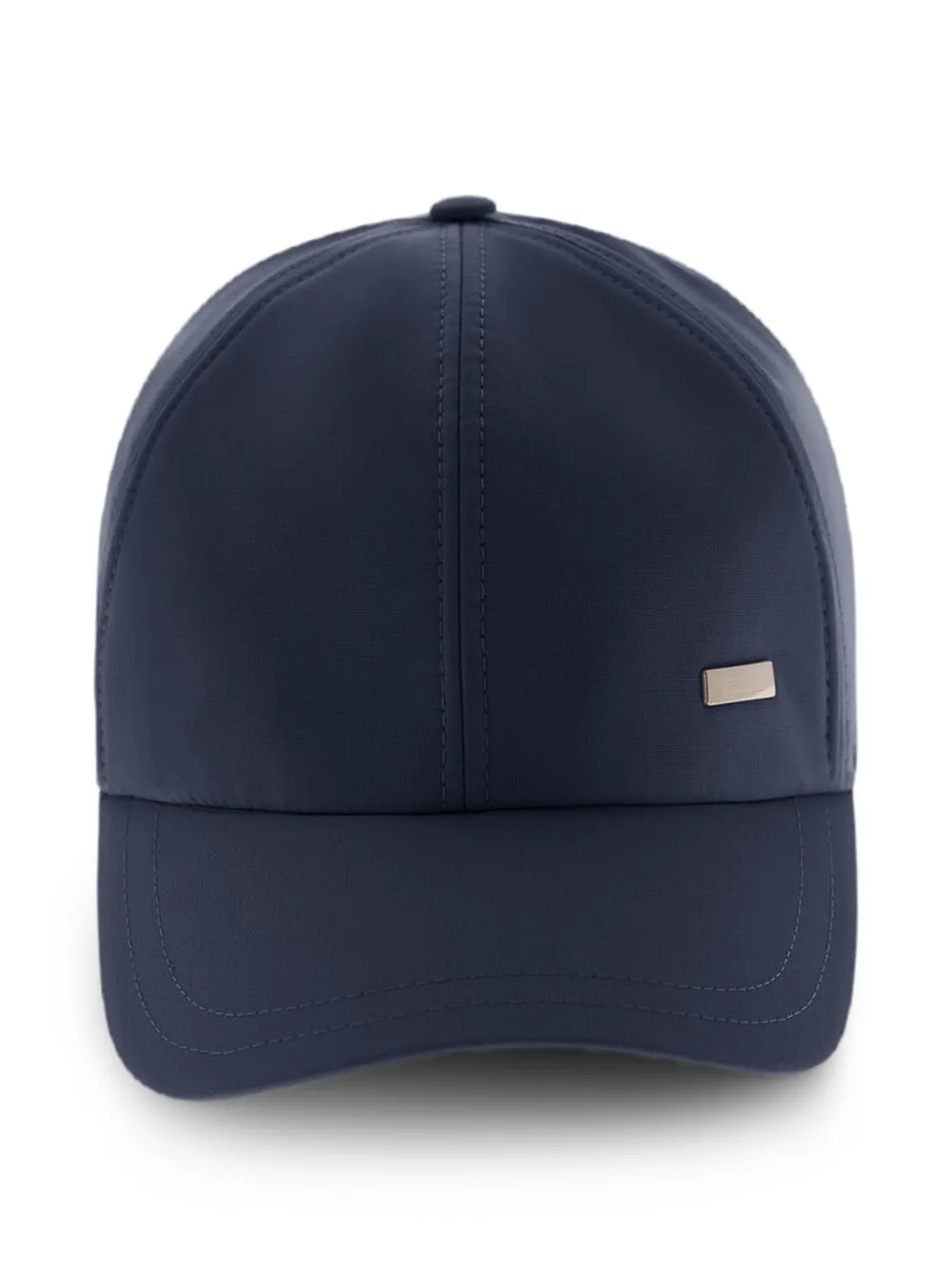 Herno metal logo baseball cap - Blu
