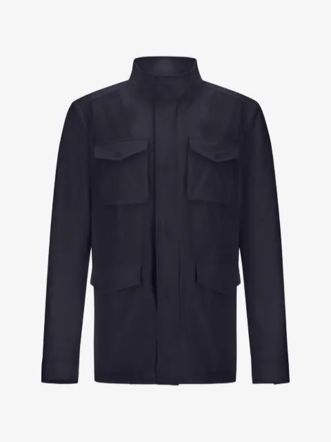 Herno flap pockets field jacket