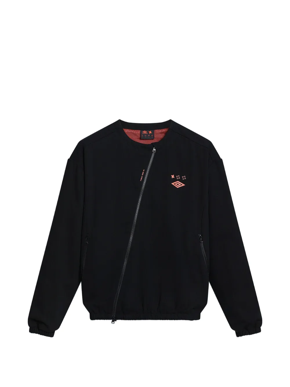 UMBRO Room 01 asymmetric-zip jacket - Nero