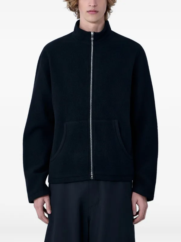 Rier Full-zip Fleece Jacket in Black