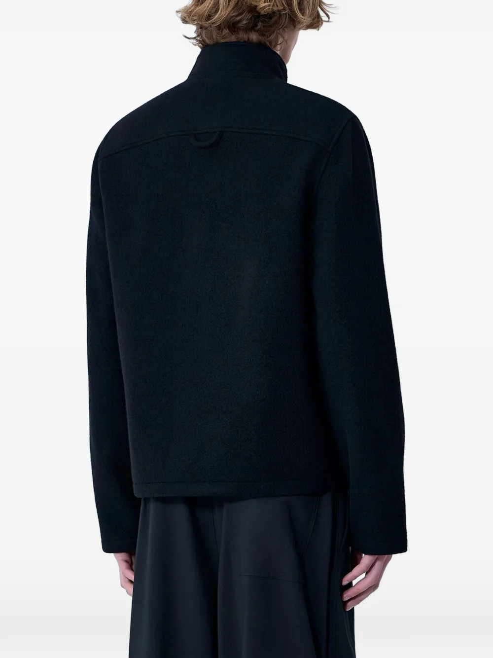 Rier Fleece jack Zwart