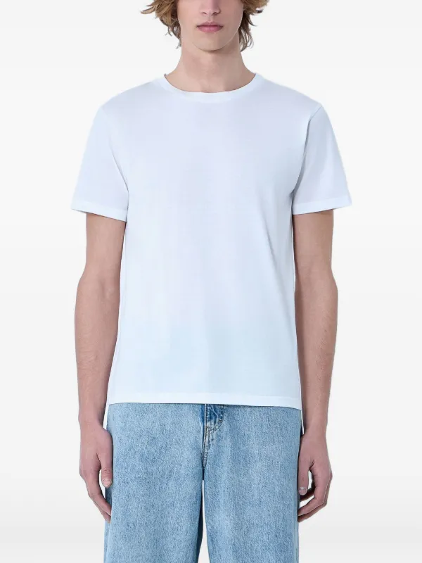 Rier Crewneck Short-sleeve T-shirt in White