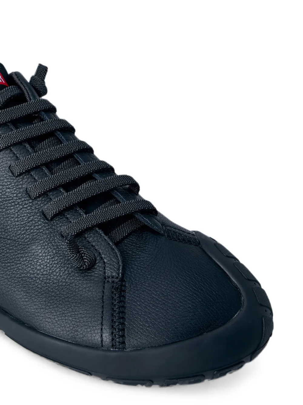 Camper pebbled leather low-top sneakers Zwart
