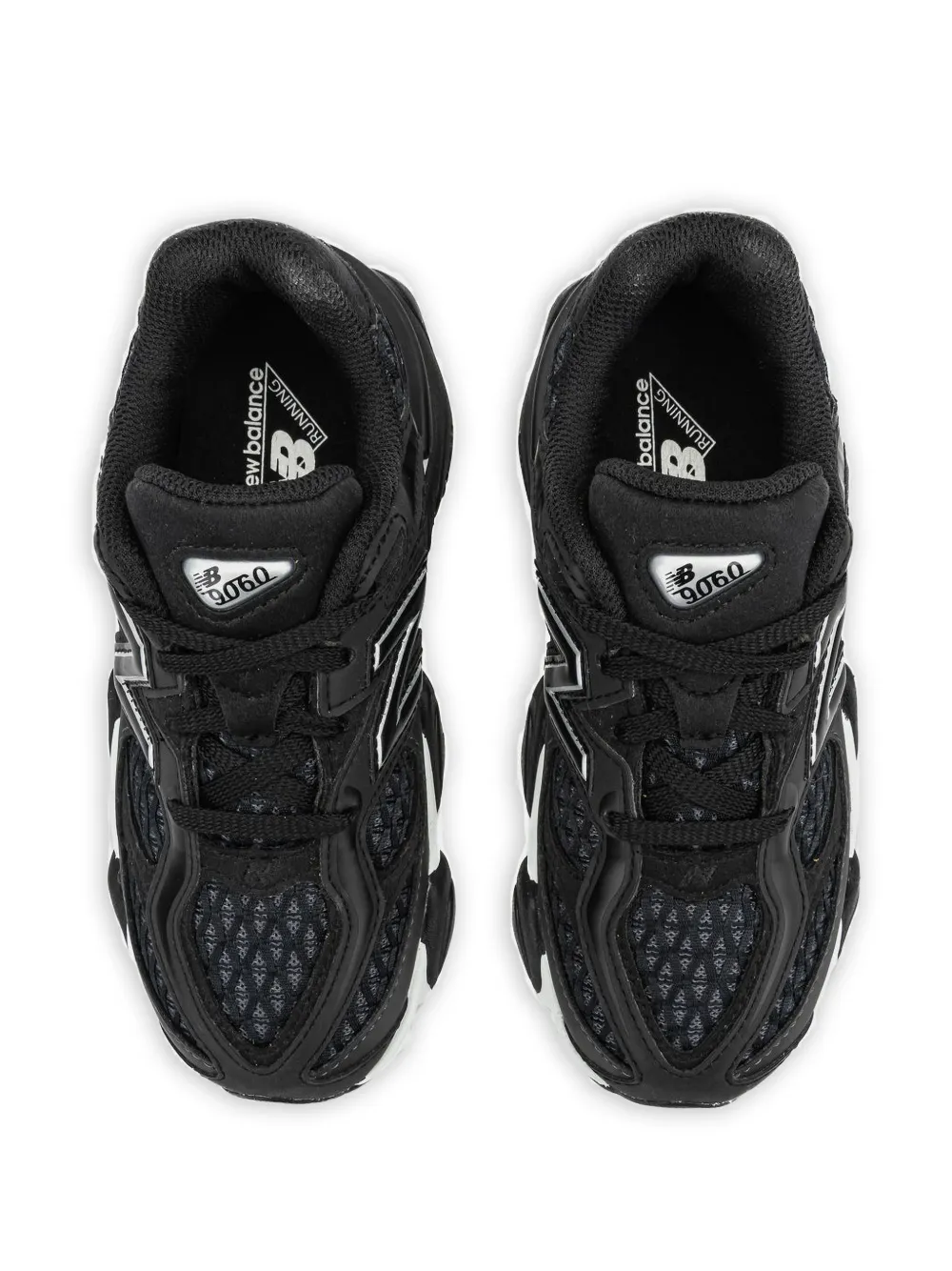 New Balance 9060 mesh-panels sneakers Zwart