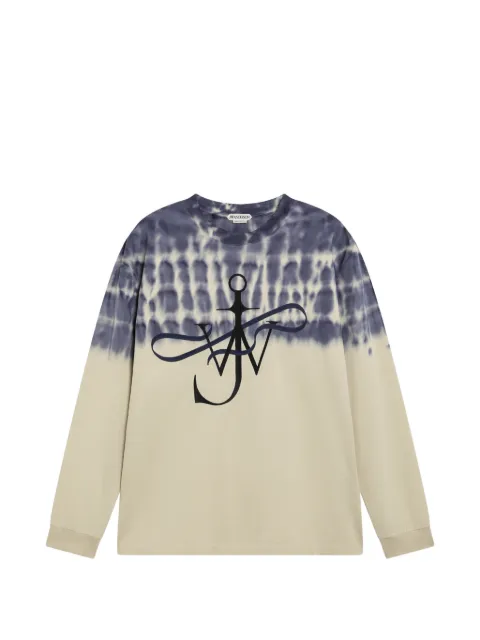 JW Anderson anchor-logo tie-dye sweatshirt