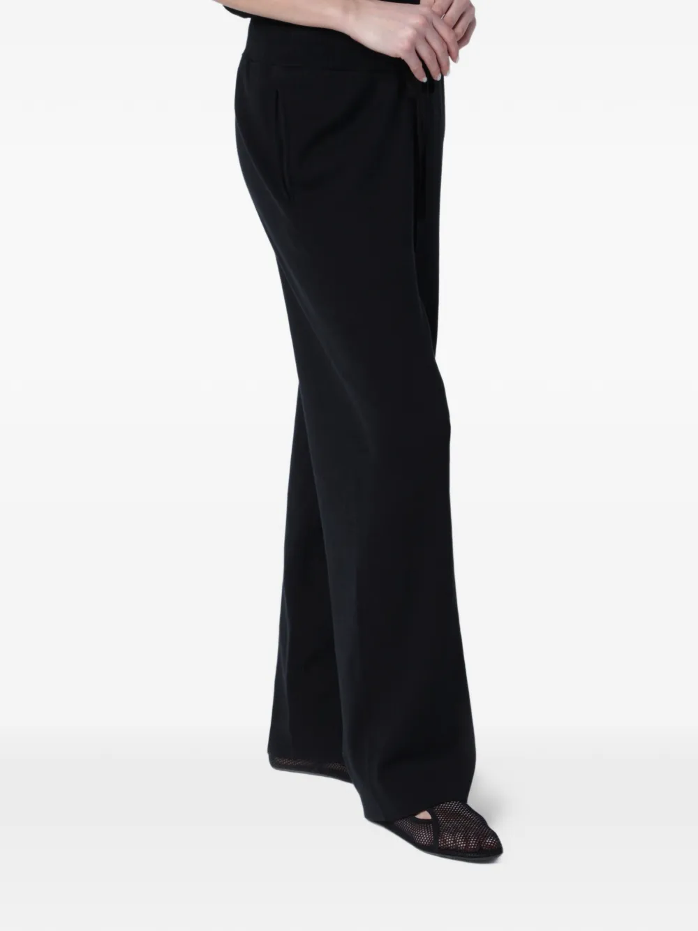  Entire Studios Pantalones Rectos - Negro 