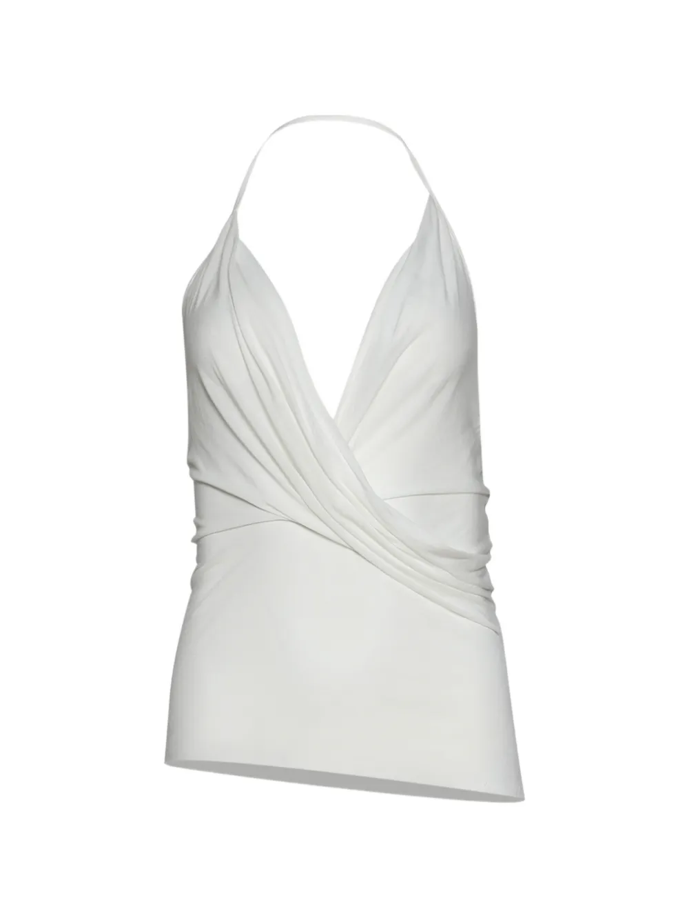 Rick Owens draped tank top - Bianco