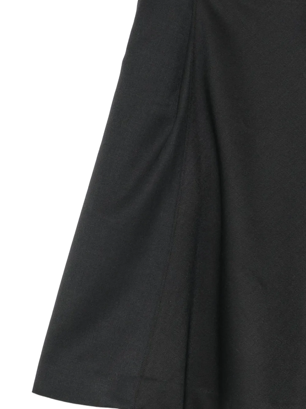 Low Classic Flared midi-rok Zwart