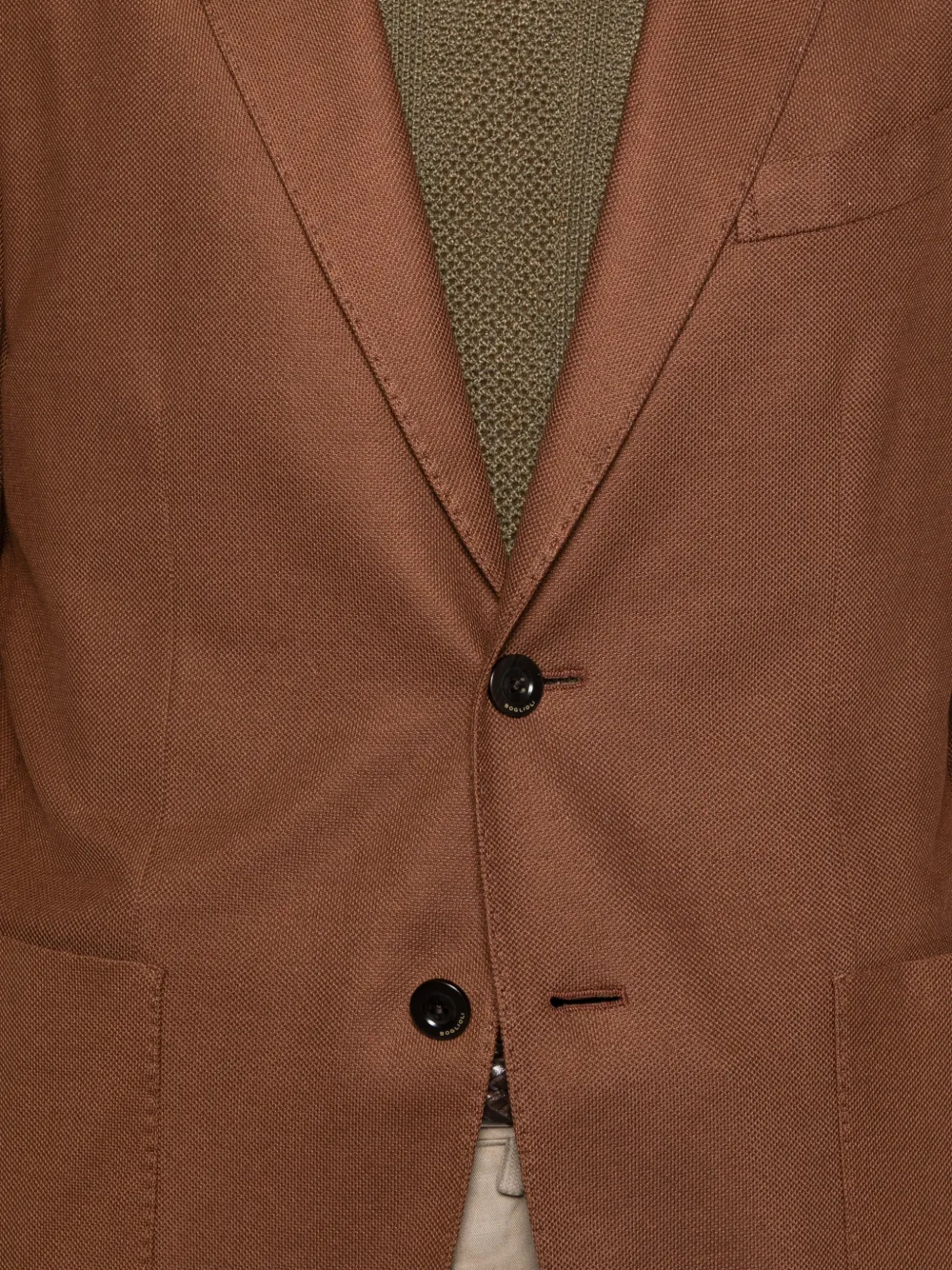 Boglioli Katoenen blazer Bruin