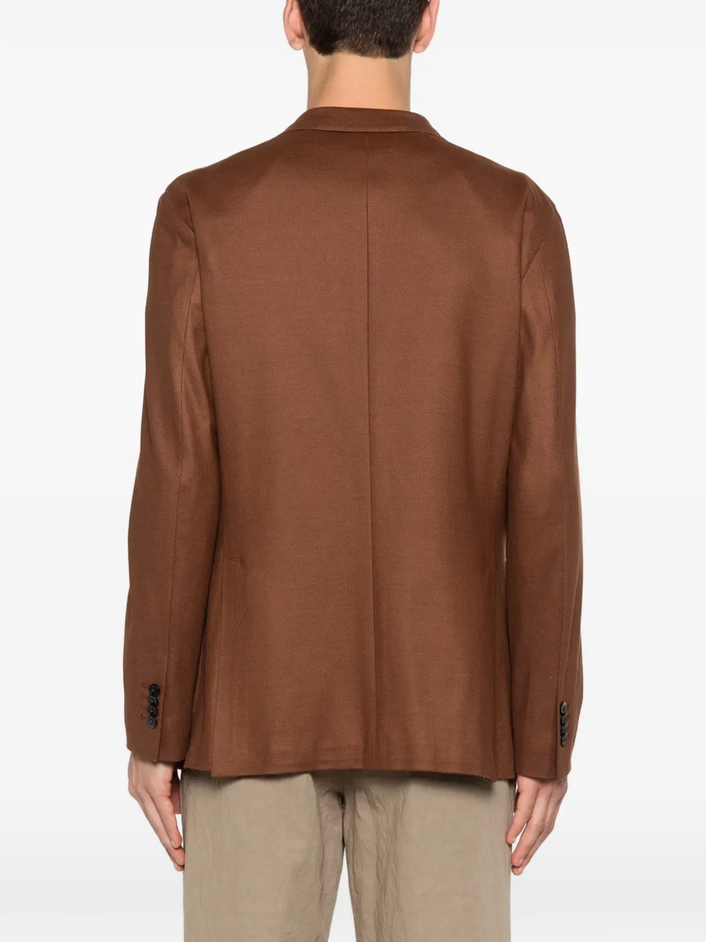 Boglioli Katoenen blazer Bruin