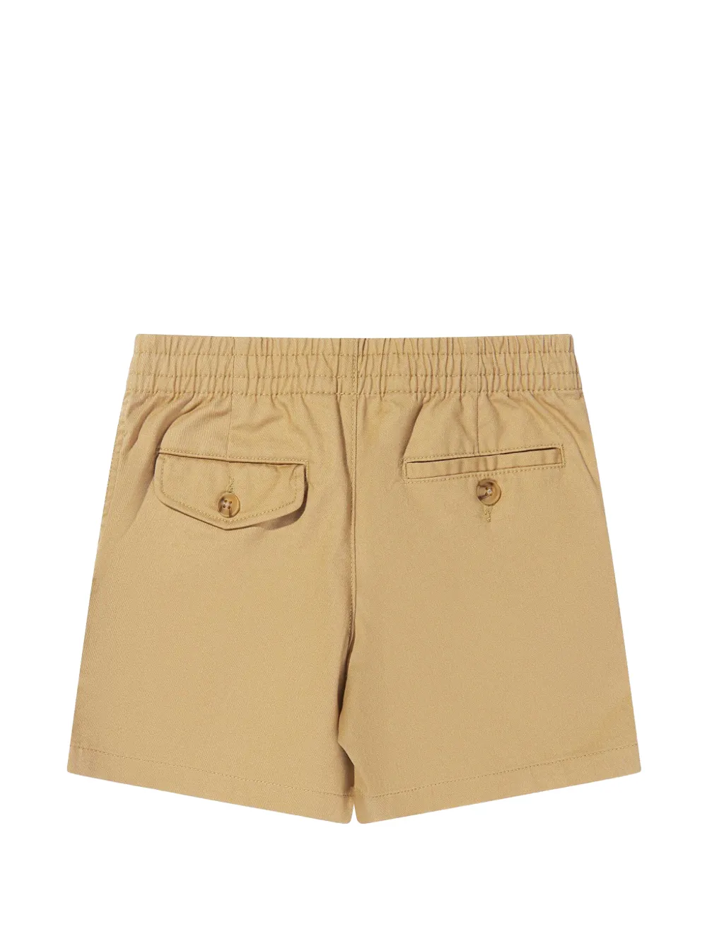 POLO RALPH LAUREN KIDS Elastische shorts met knoop Beige