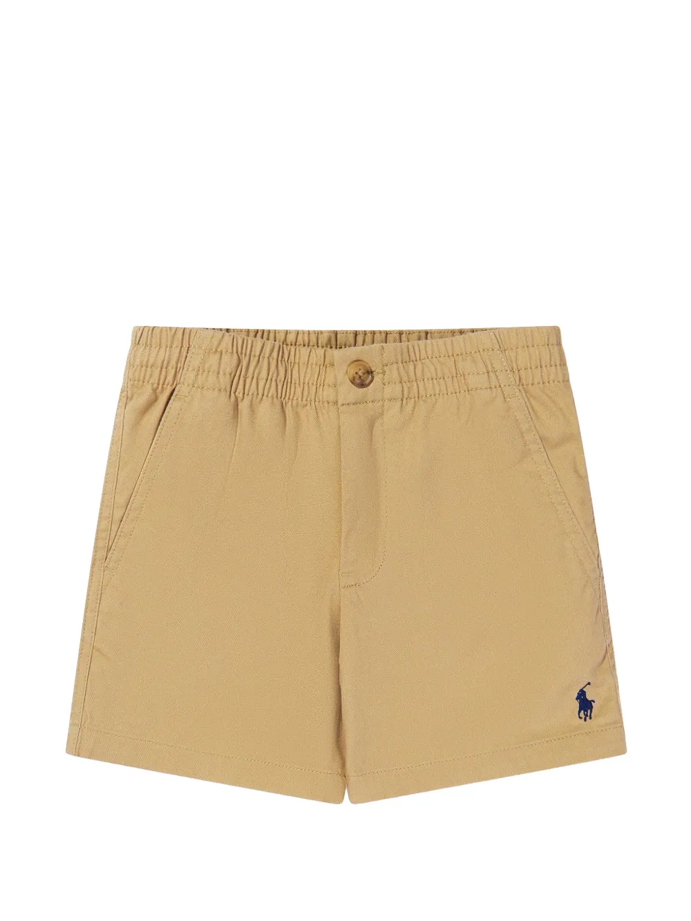 POLO RALPH LAUREN KIDS elasticated button shorts - Neutrals
