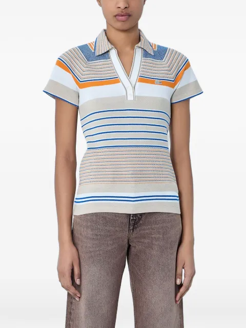 Lacoste striped polo shirt