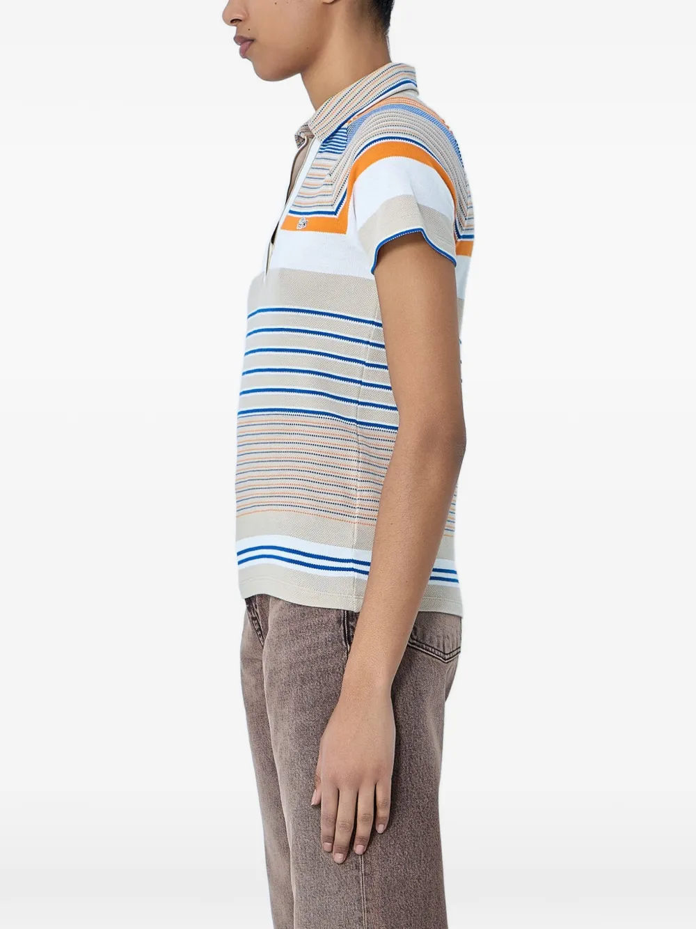  Lacoste Polo A Rayas - Neutro 