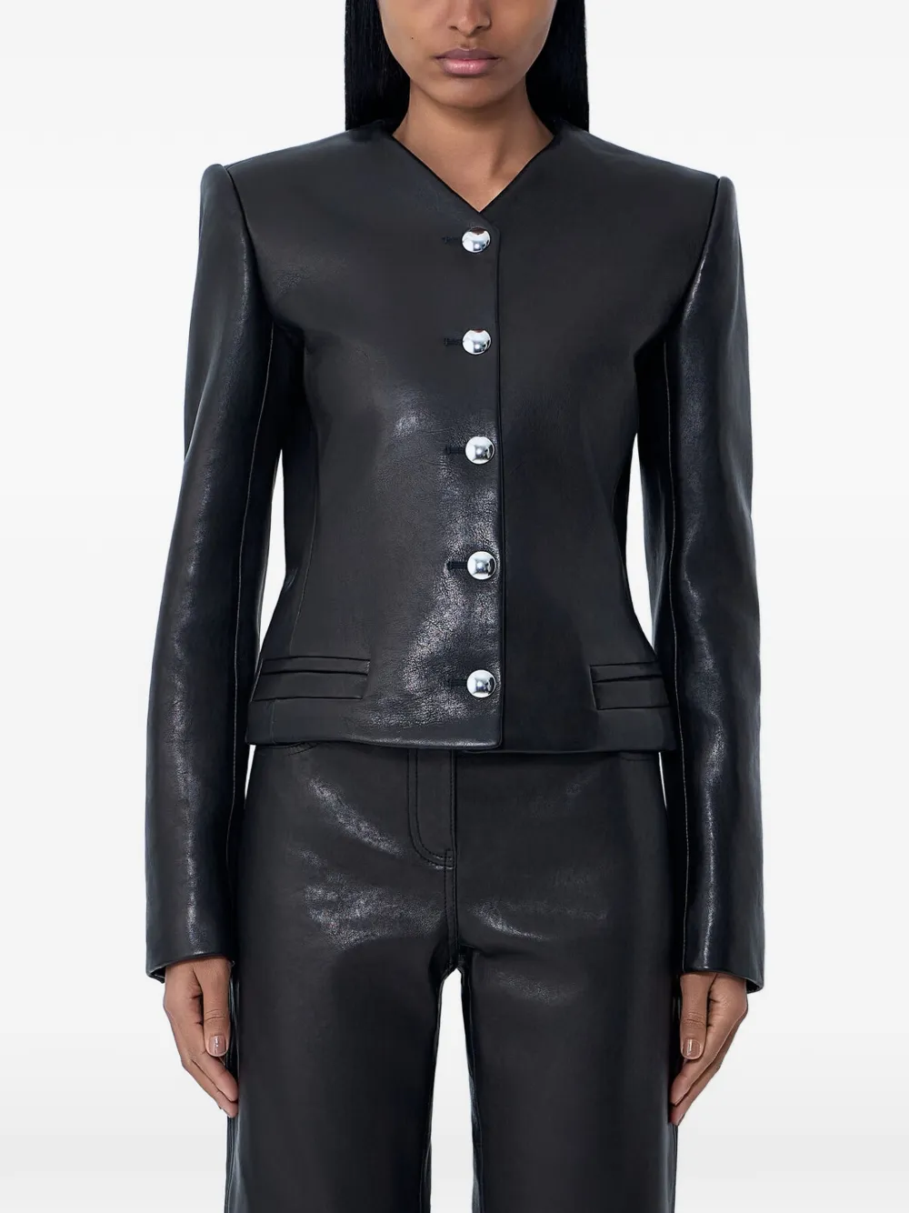 KHAITE Nara jacket - Nero