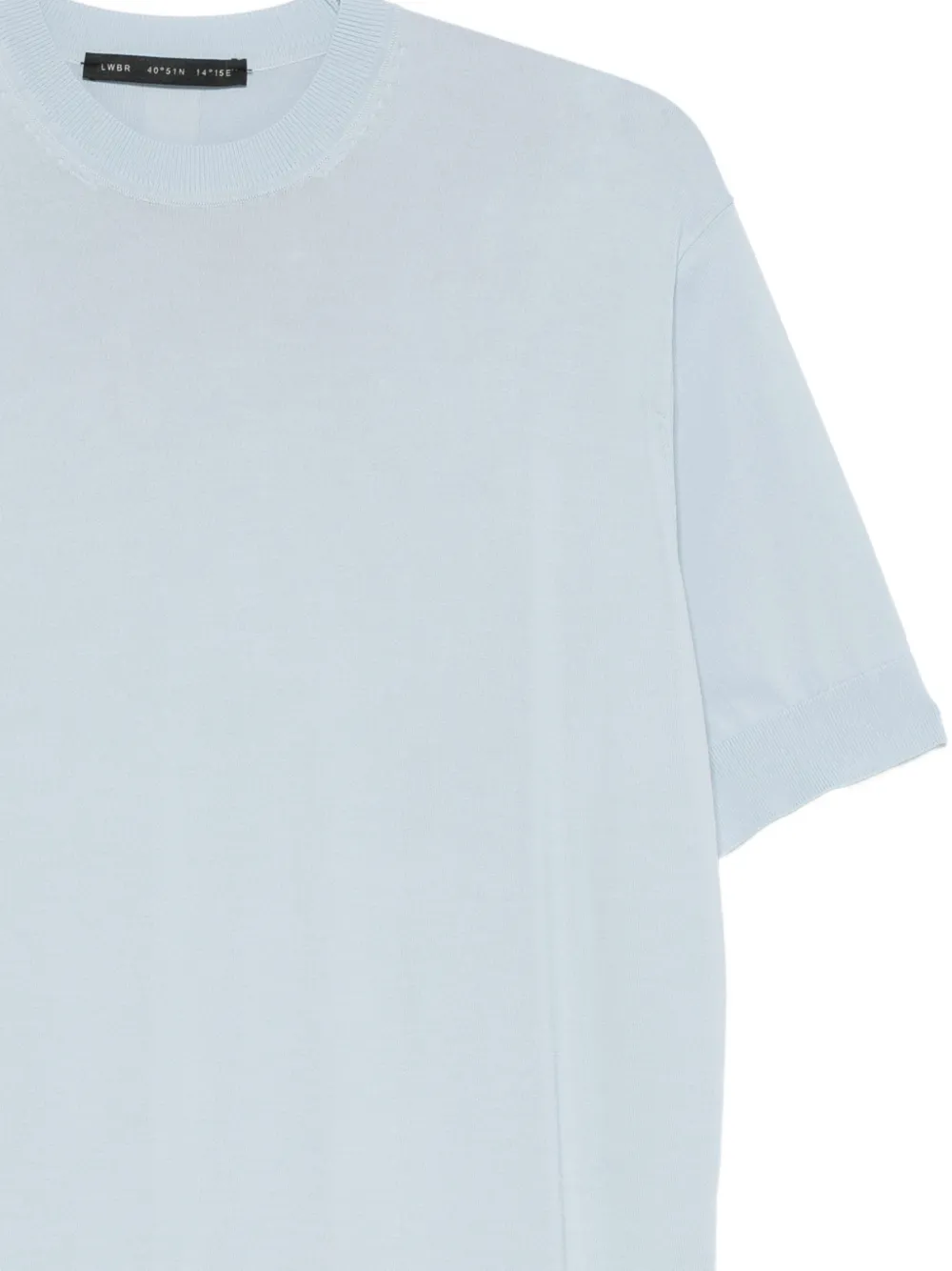 Low Brand T-shirt met korte mouwen Blauw