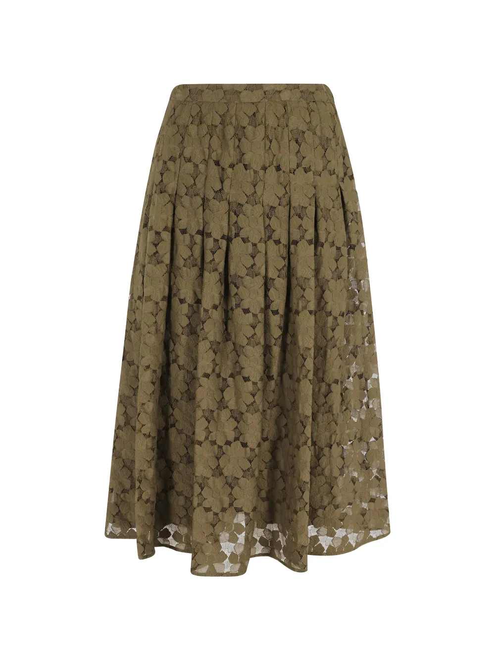 Max Mara Airone midi skirt - Green